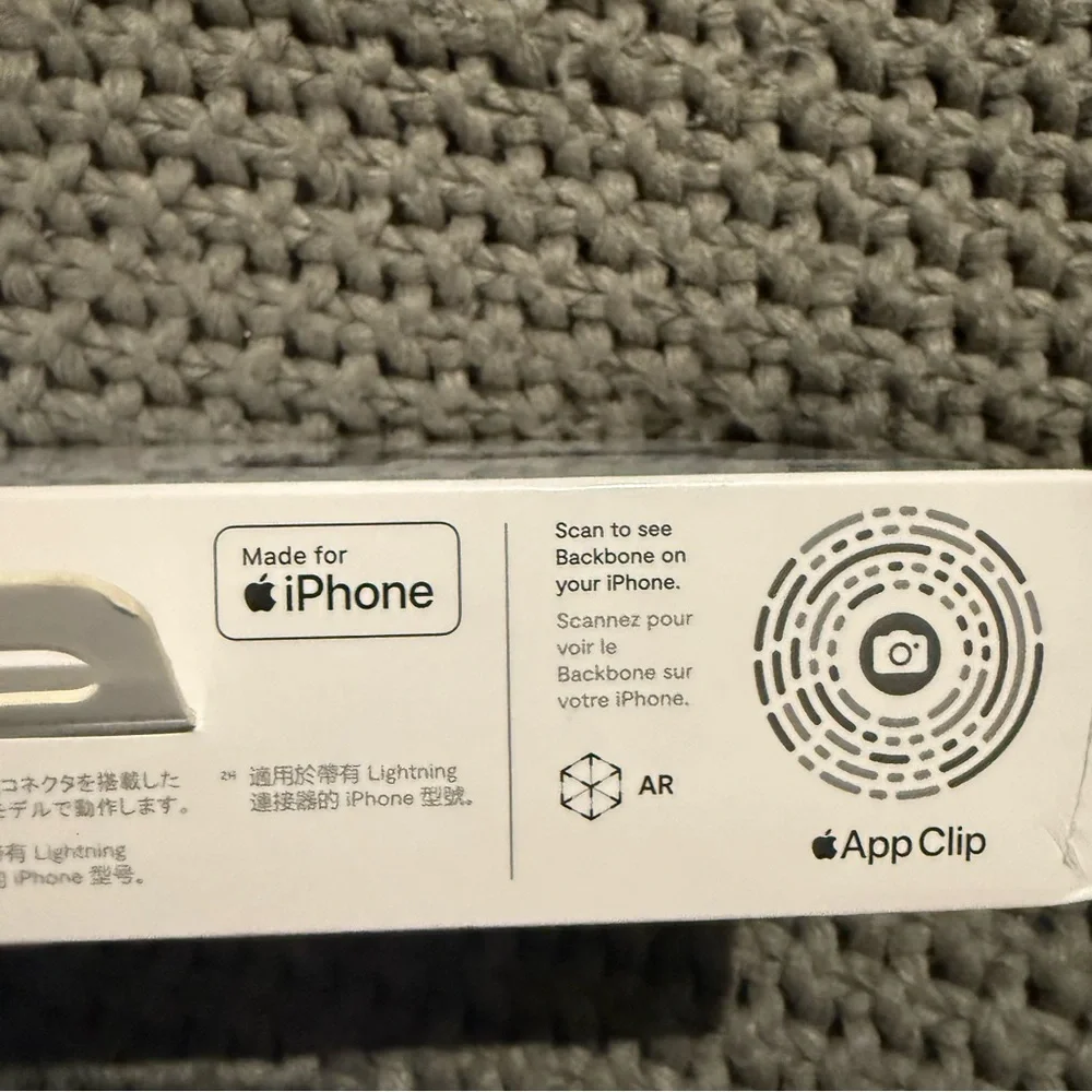 Backbone Black Handheld Gaming Console for iPhone